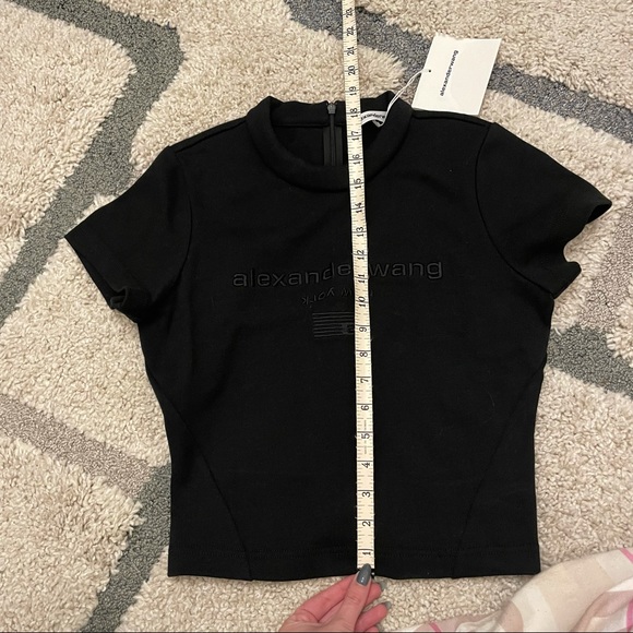 ALEXANDER WANG NWT SCUBA LOGO TOP - Picture 6 of 8